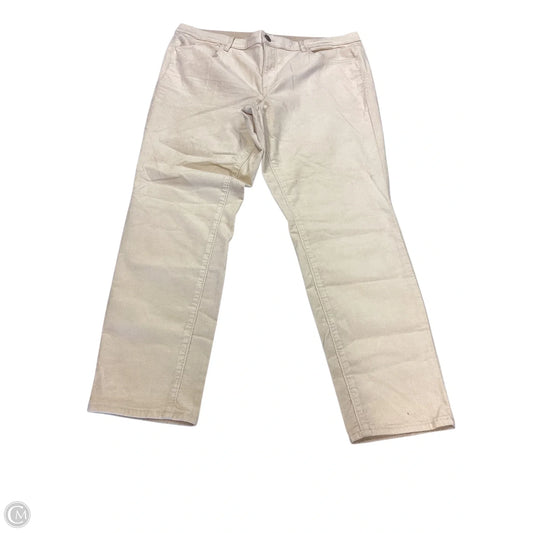 Pants Other By Loft In Tan, Size: 16