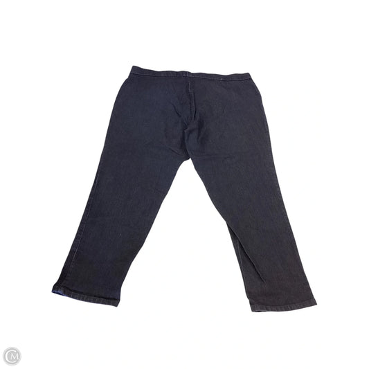 Jeans Skinny By Dana Buchman In Blue Denim, Size: 22