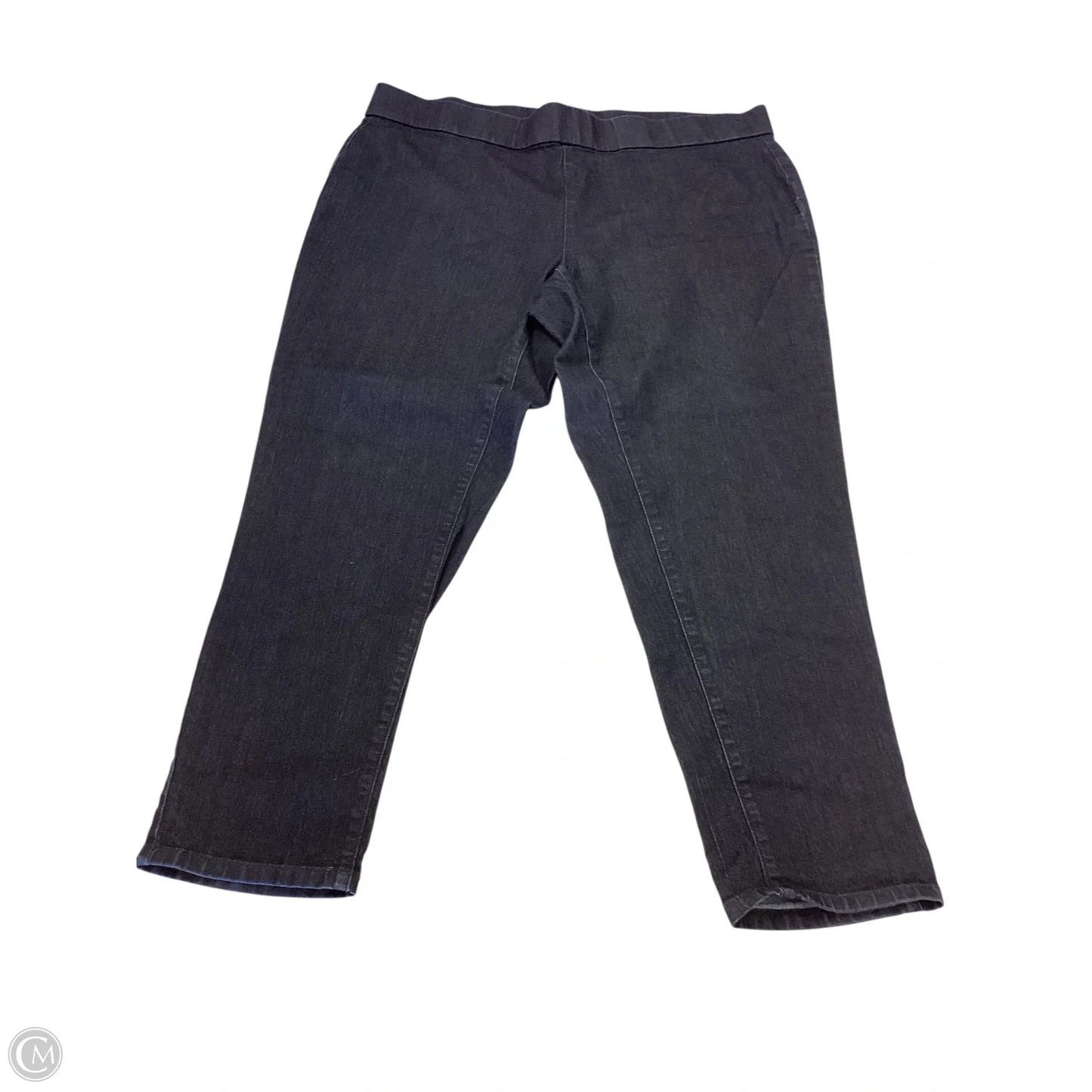 Jeans Skinny By Dana Buchman In Blue Denim, Size: 22