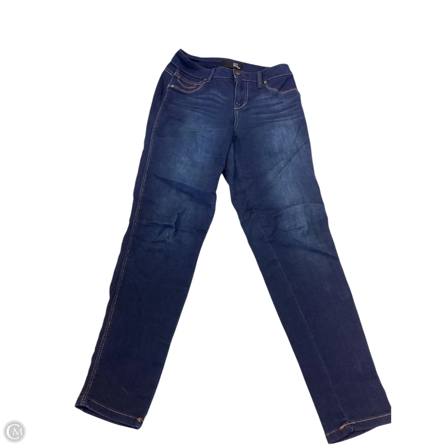 Jeans Skinny By 1822 Denim In Blue Denim, Size: 2