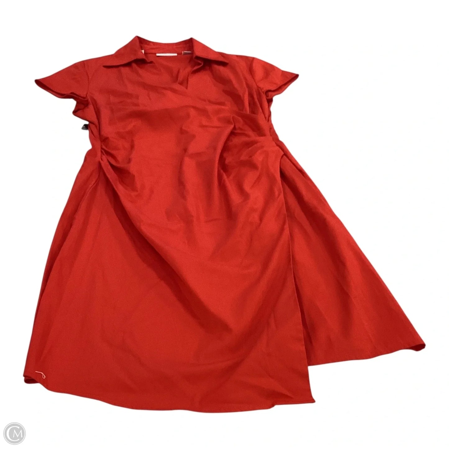 Dress Casual Short By New York And Co In Red, Size: M