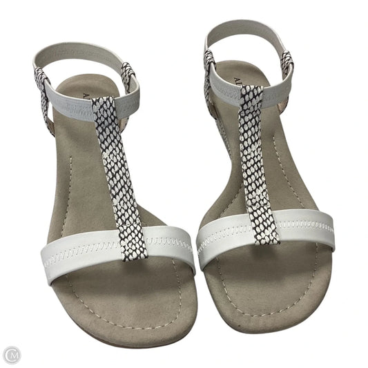 Shoes Heels Wedge By Alfani In White, Size: 9