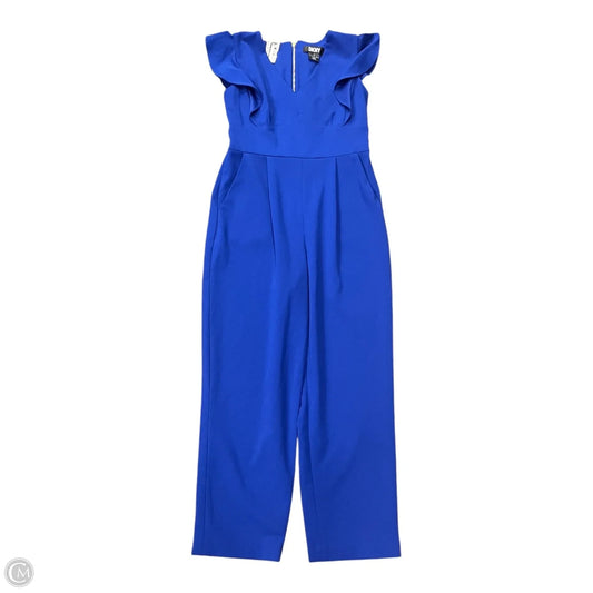 Jumpsuit By Dkny In Blue, Size: 6