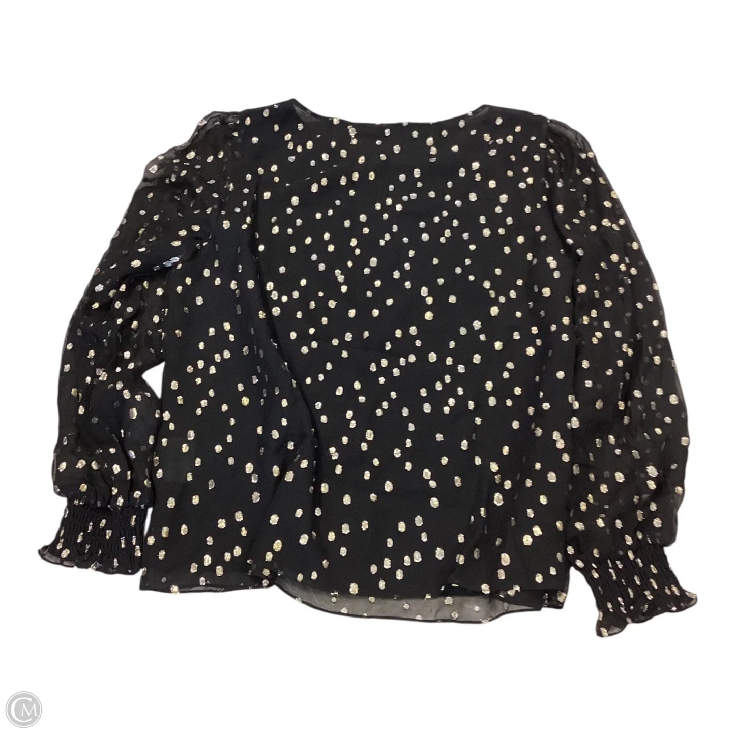 Top Long Sleeve Designer By Lilly Pulitzer In Black, Size: Xl