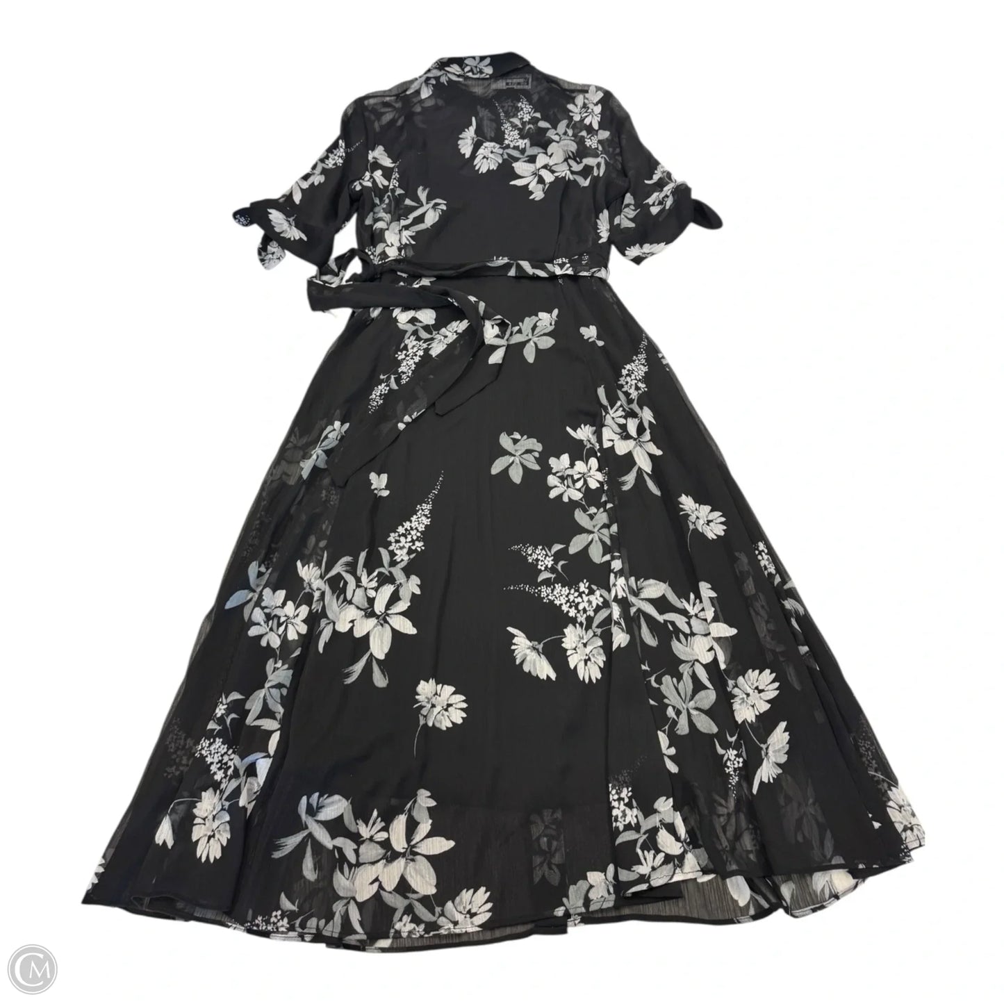 Dress Casual Maxi By Calvin Klein In Black, Size: 2