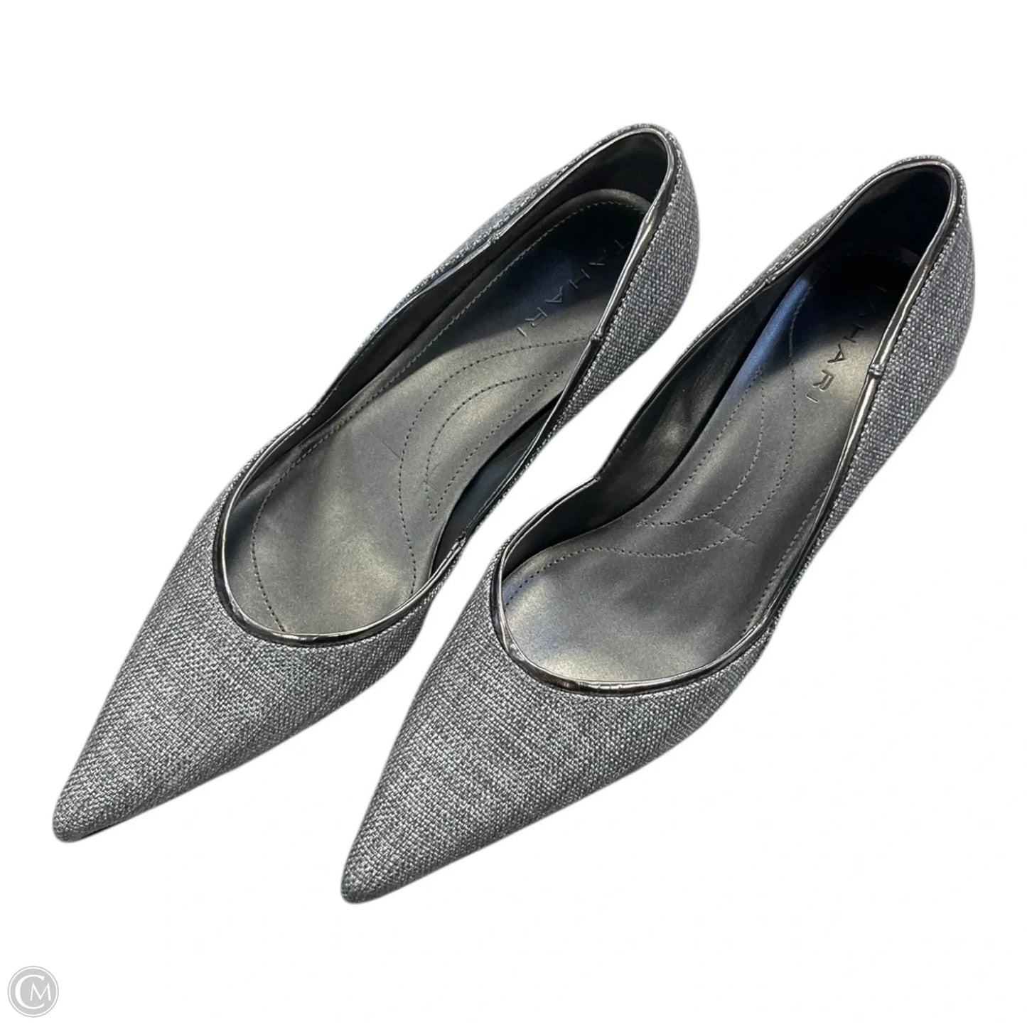 Shoes Heels Kitten By Tahari In Grey, Size: 6.5