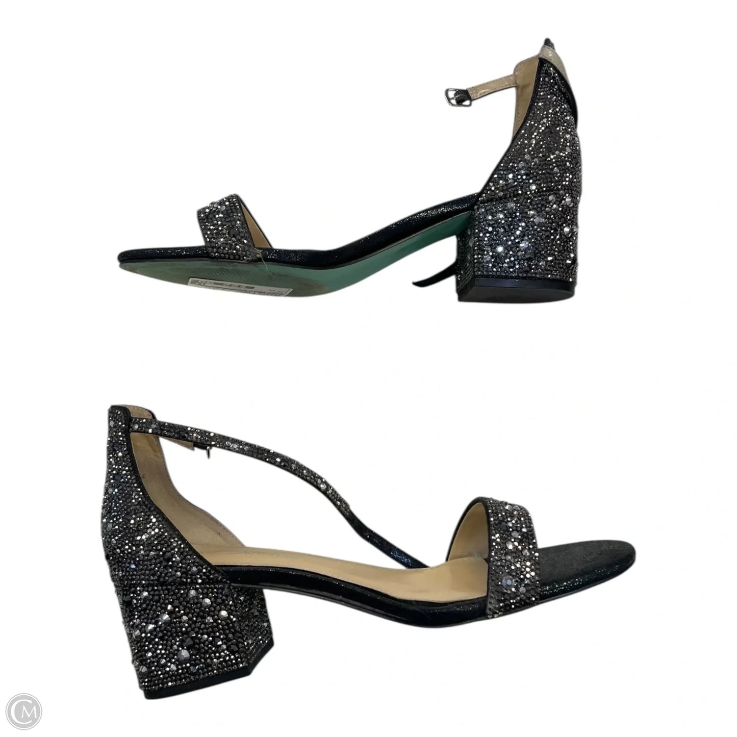 Shoes Heels Block By Betsey Johnson In Black, Size: 10