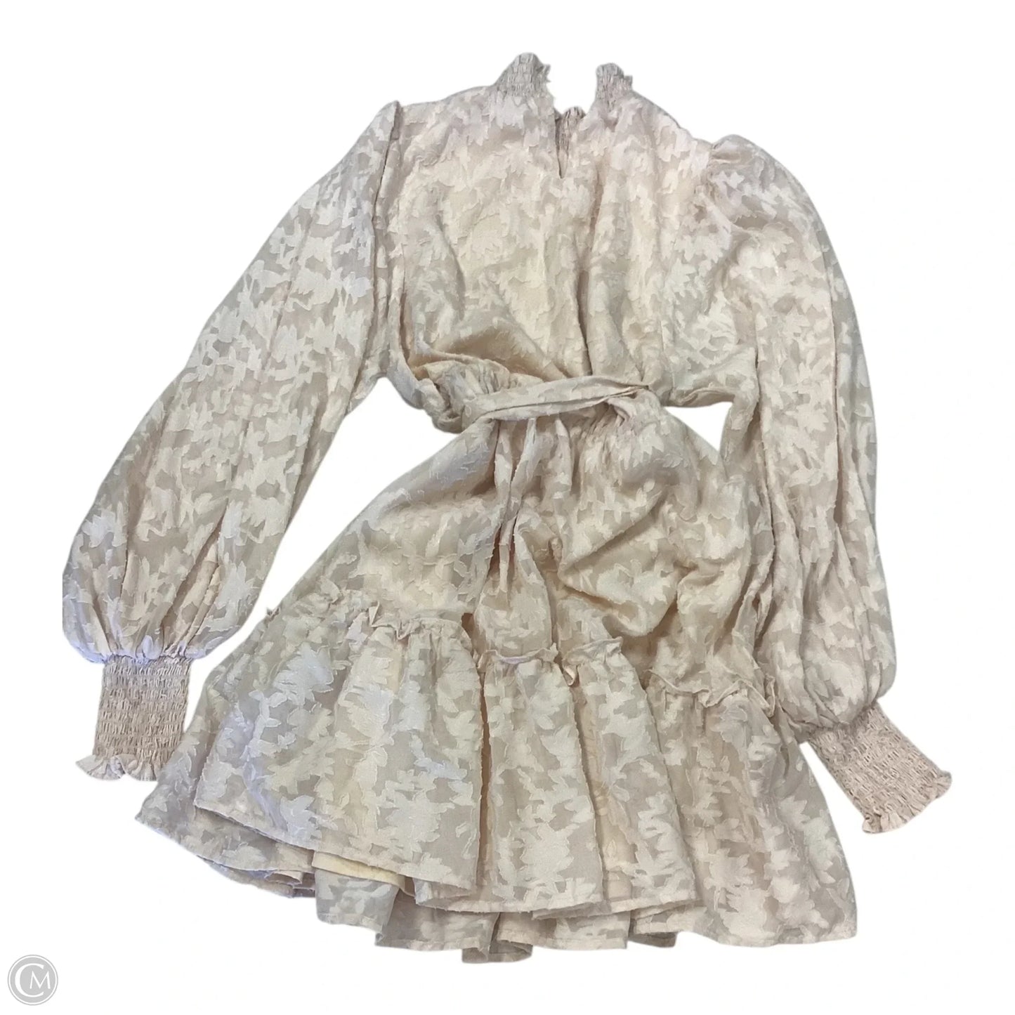 Dress Casual Short By Aura In Tan, Size: M