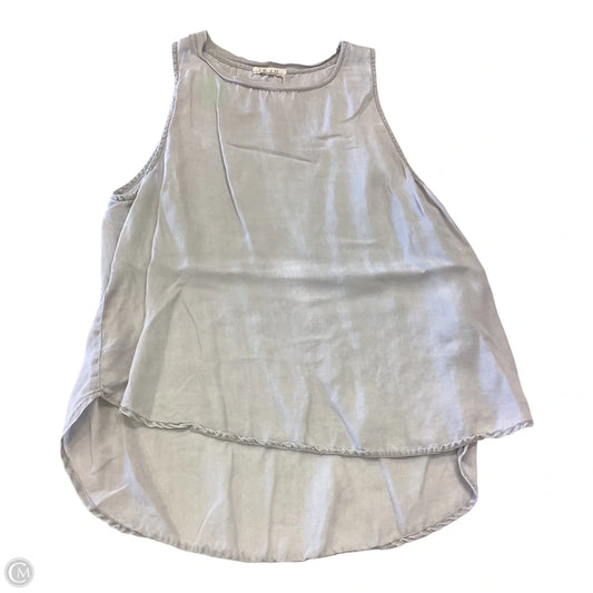 Top Sleeveless By Bella Dahl In Grey, Size: M