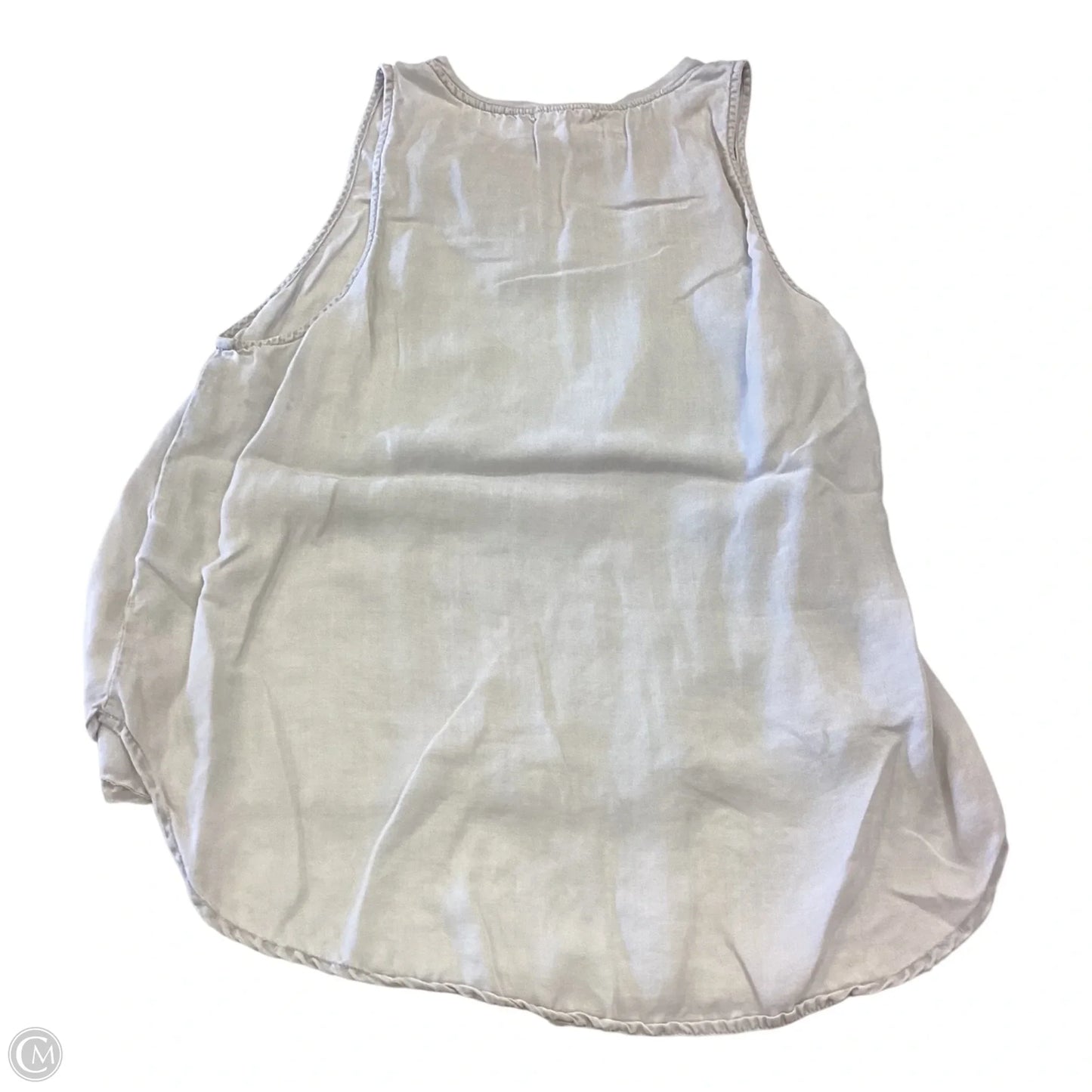 Top Sleeveless By Bella Dahl In Grey, Size: M