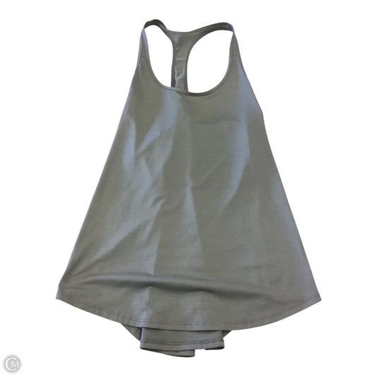 Athletic Tank Top By Lululemon In Grey, Size: M