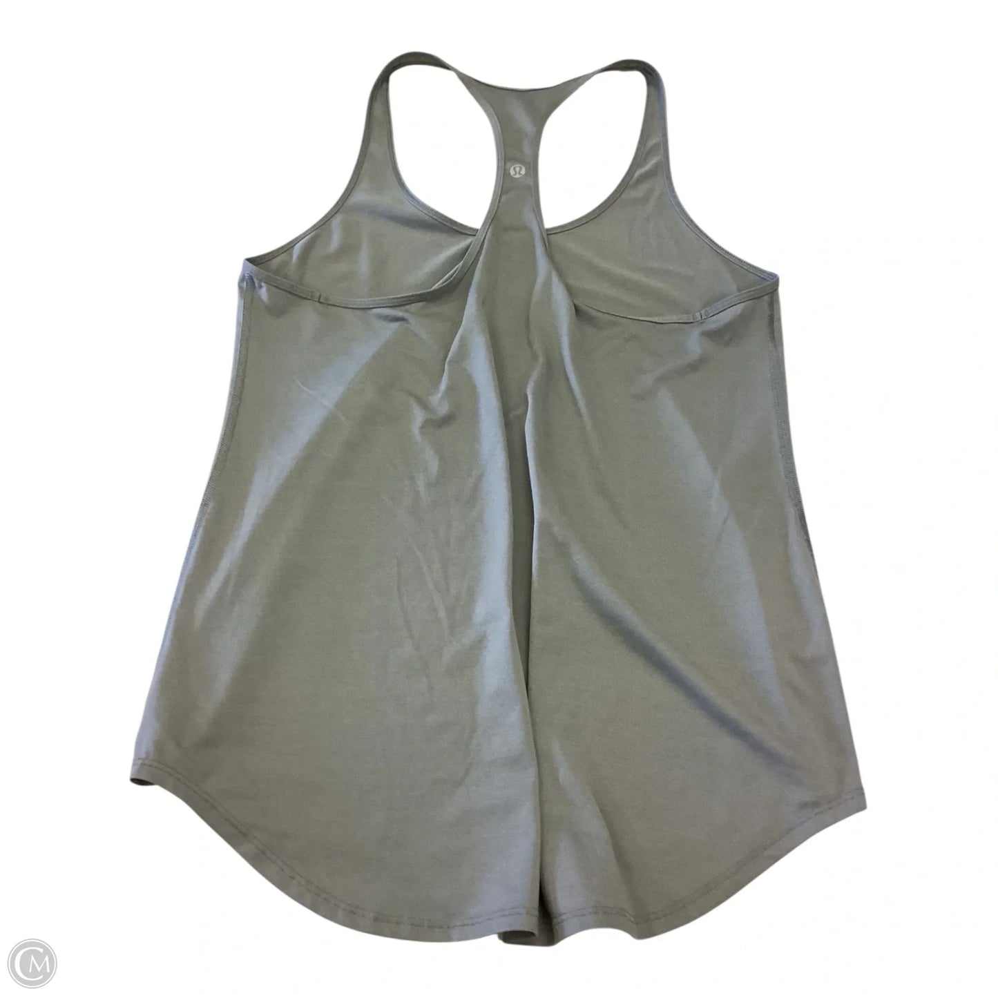Athletic Tank Top By Lululemon In Grey, Size: M