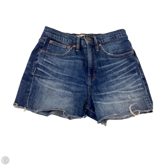 Shorts By Madewell In Blue Denim, Size: 4
