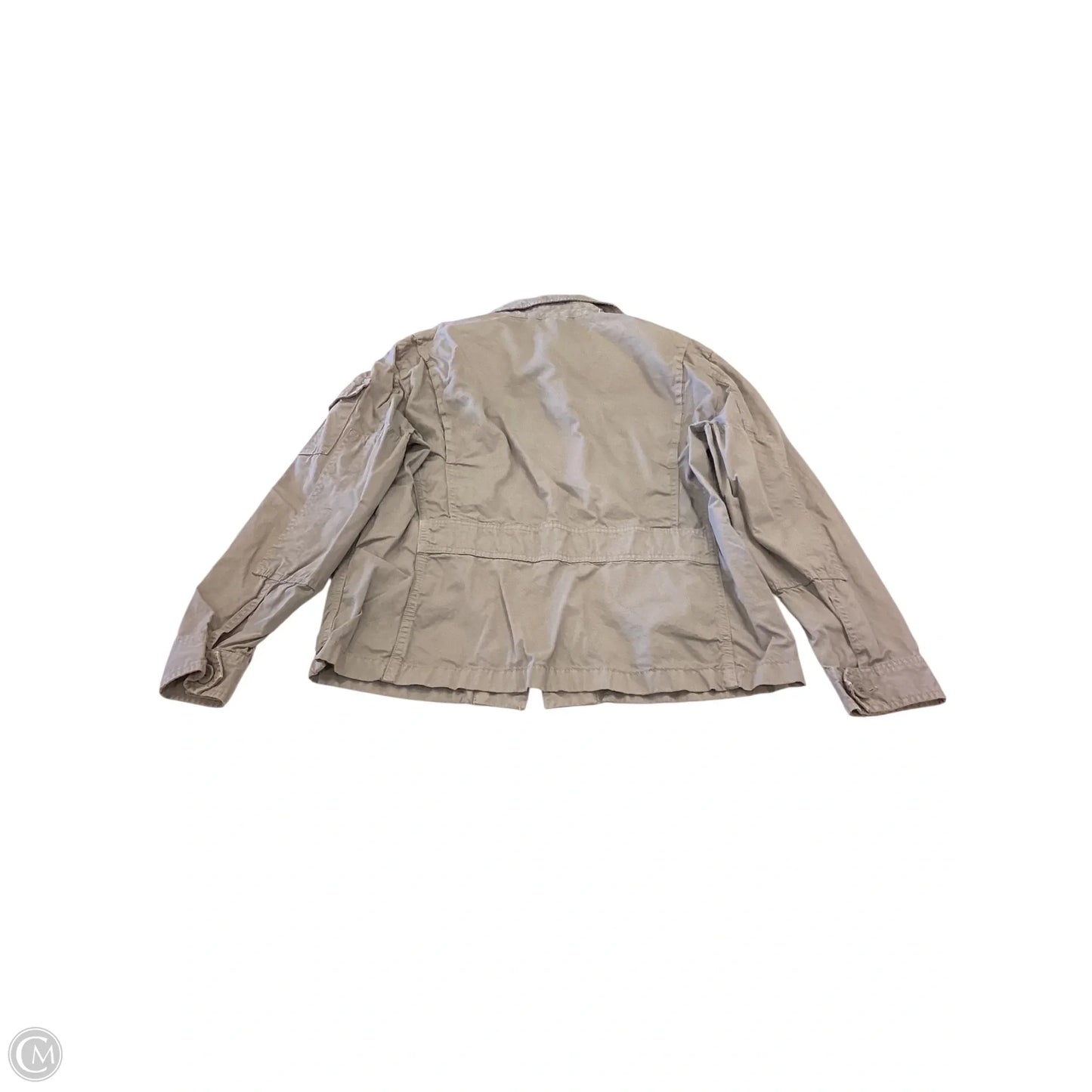 Jacket Shirt By J. Crew In Grey, Size: S