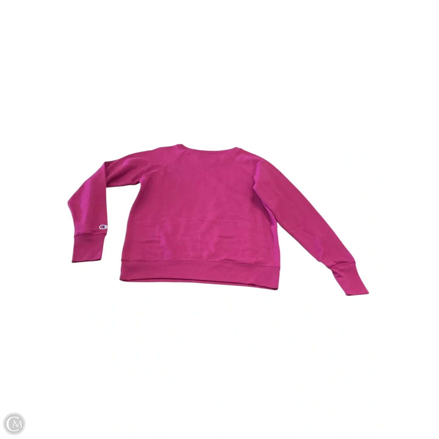 Top Long Sleeve By Champion In Purple, Size: S