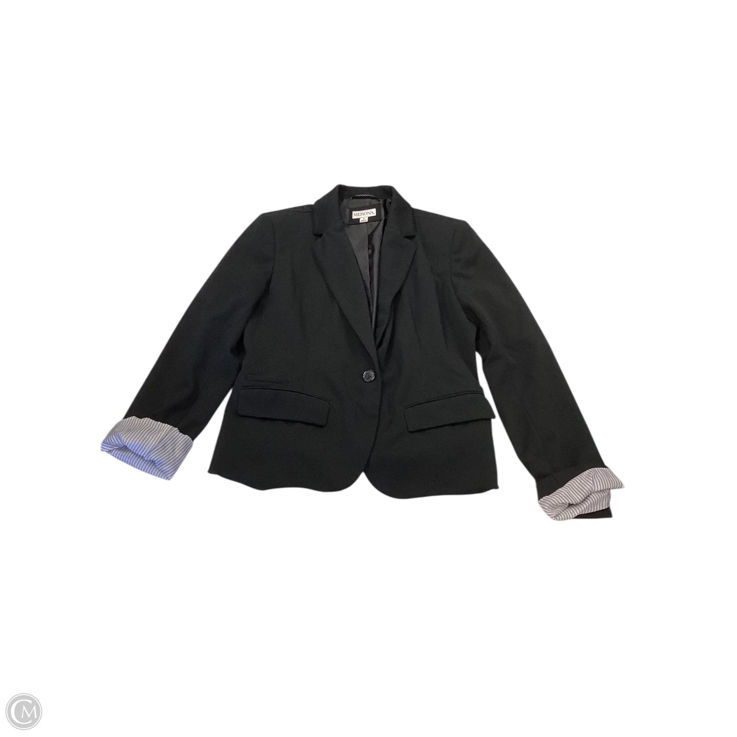 Blazer By Merona In Black, Size: 8