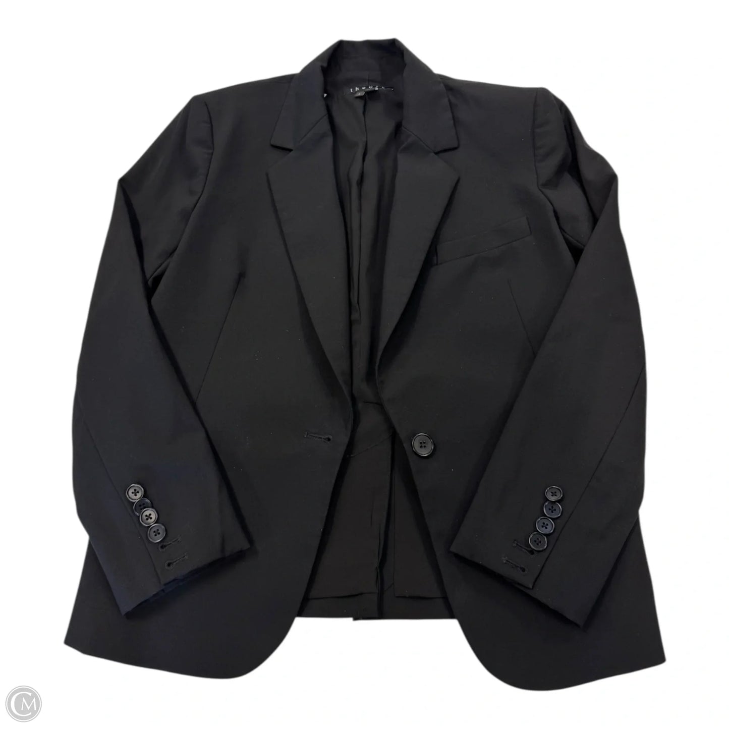Blazer By Theory In Black, Size: 4