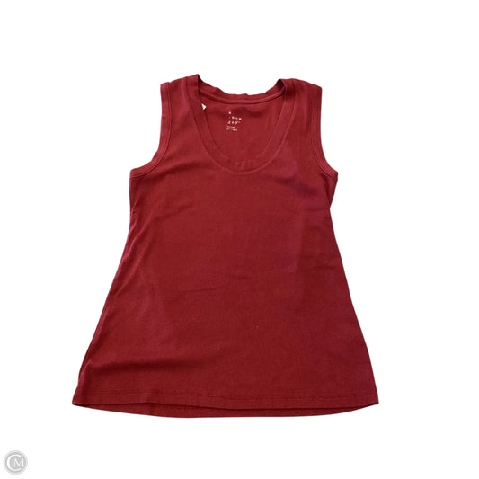 Tank Top By A New Day In Red, Size: M