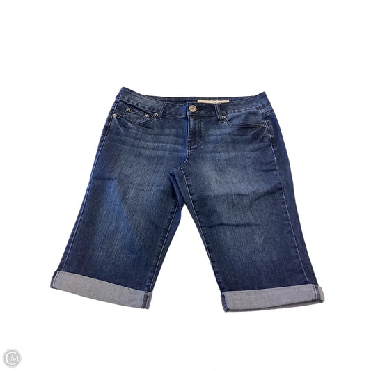 Shorts By Dkny In Blue Denim, Size: 12