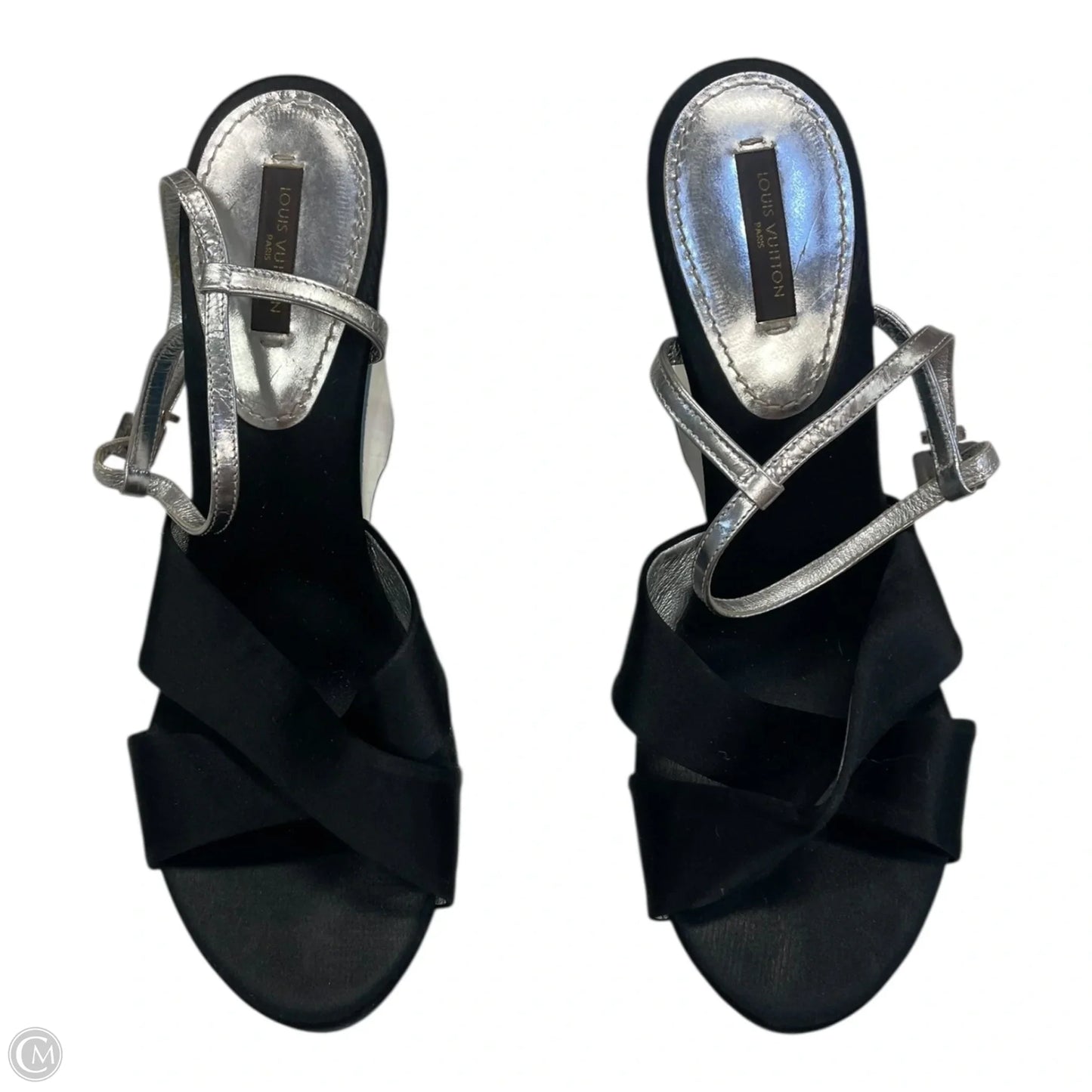 Shoes Luxury Designer By Louis Vuitton In Black, Size: 10