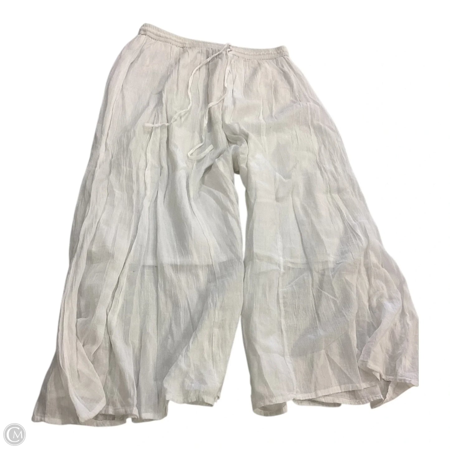 Pants Lounge By Clothes Mentor In White, Size: Osfm