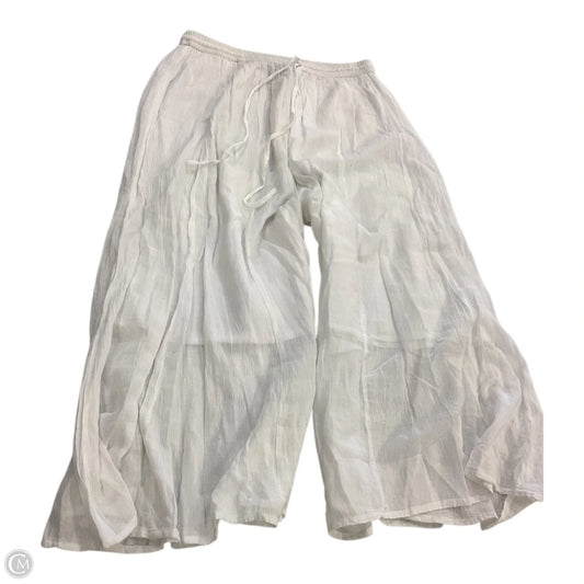 Pants Lounge By Clothes Mentor In White, Size: Osfm
