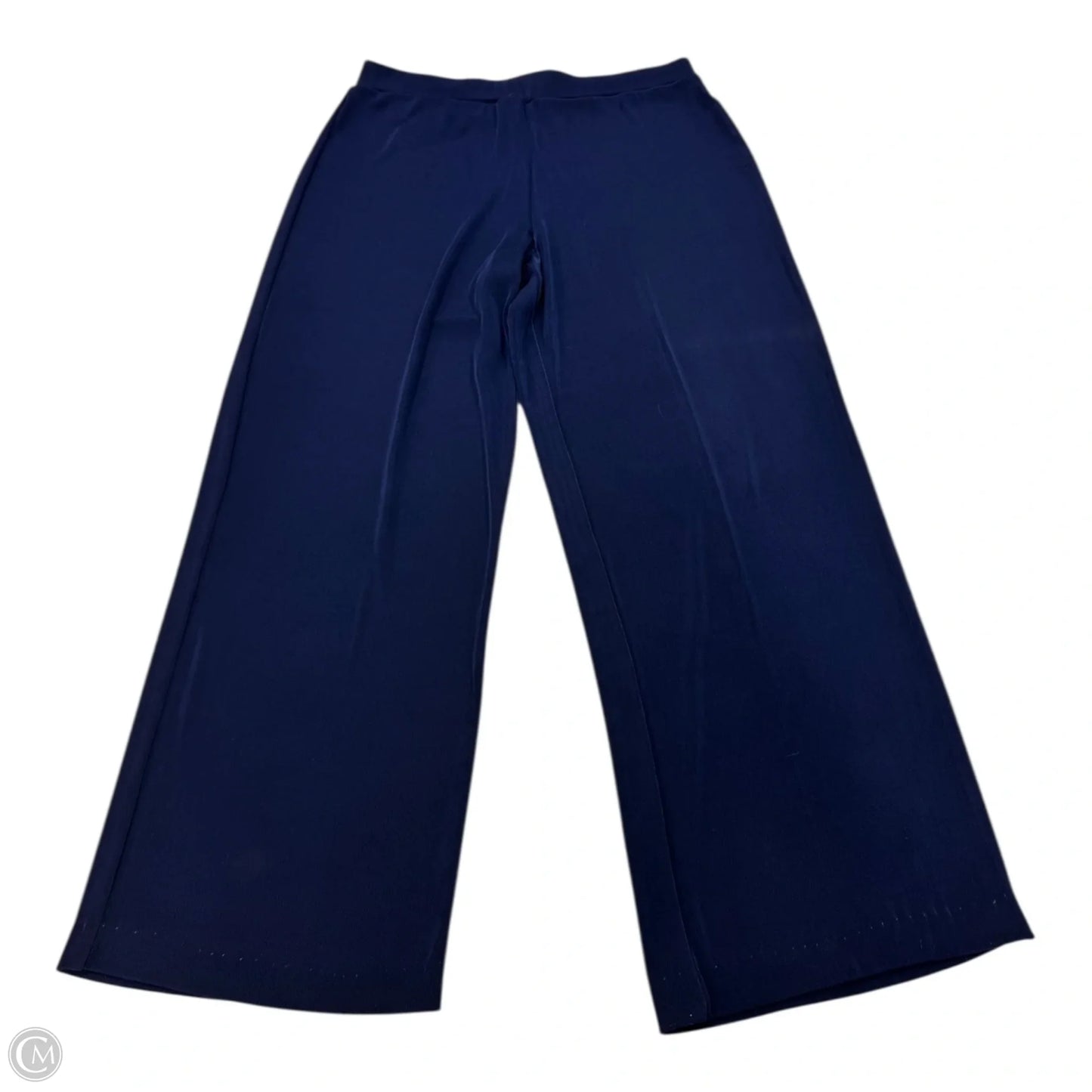 Pants Wide Leg By Kasper In Navy, Size: M