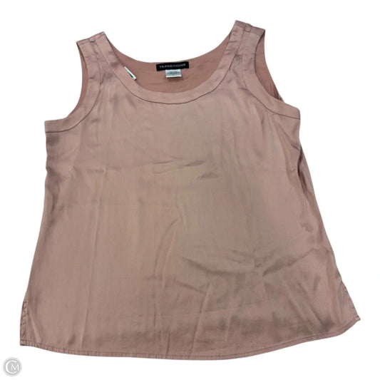 Top Sleeveless By Cmc In Pink, Size: L
