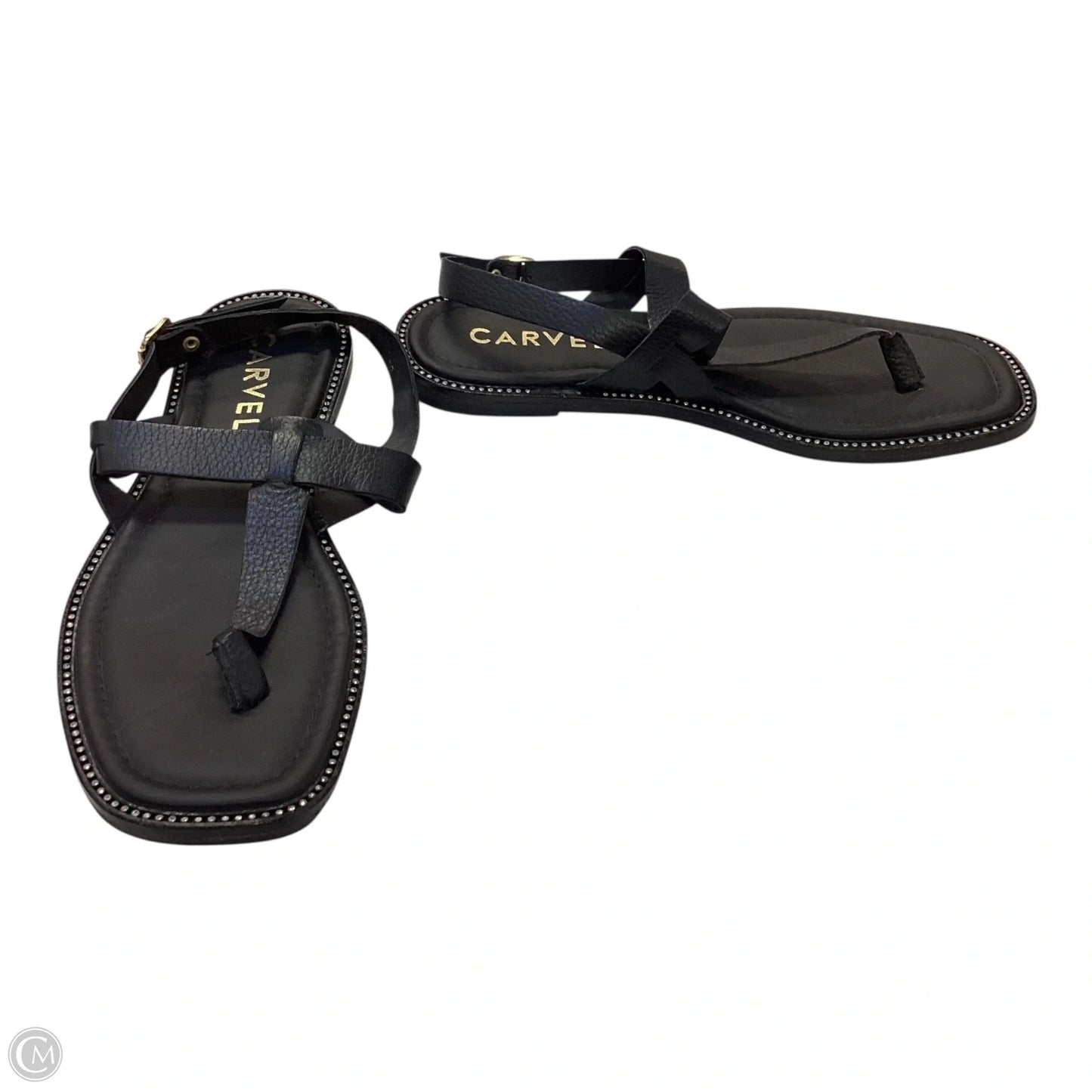 Sandals Flats By Carvela In Black, Size: 9