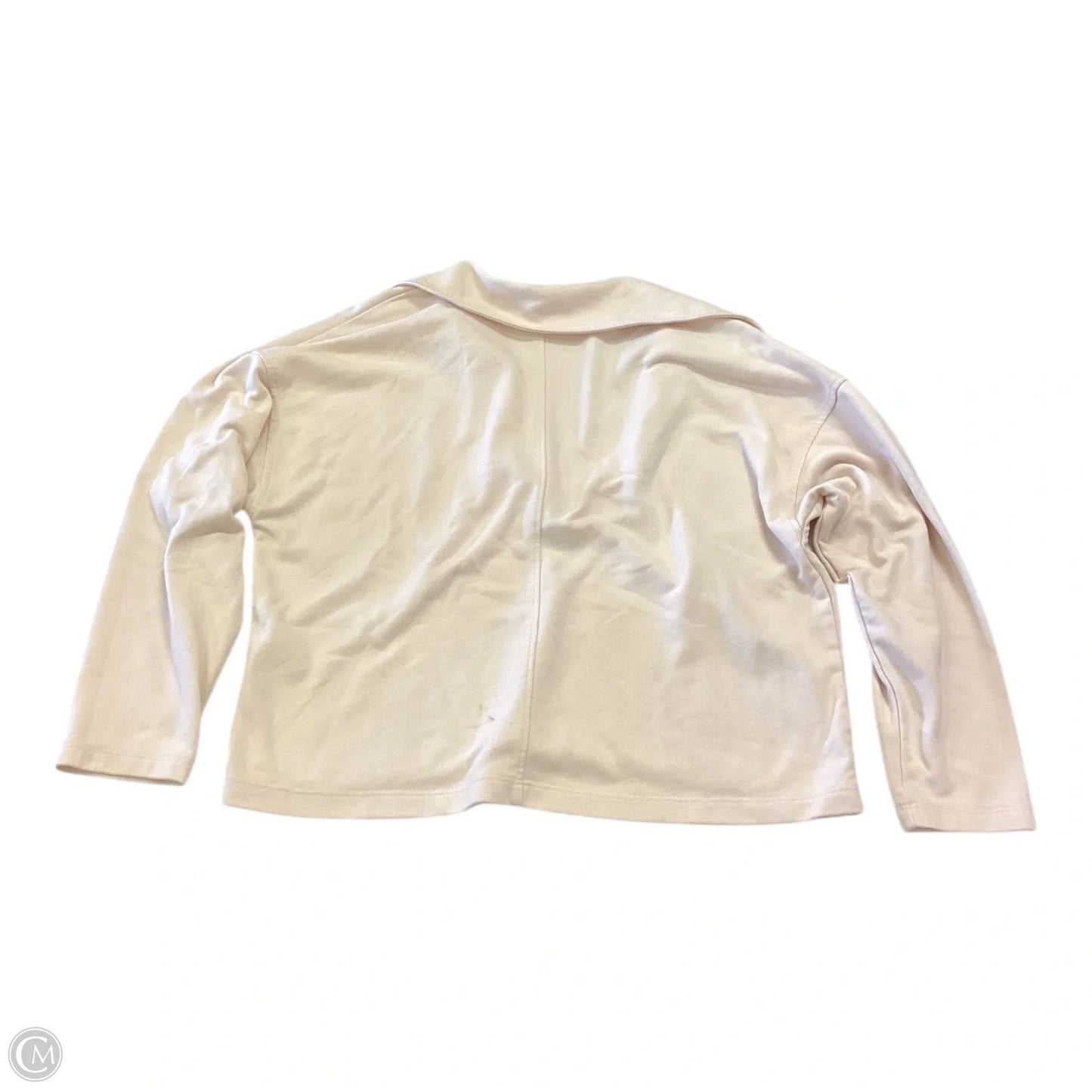 Top Long Sleeve By Banana Republic In Tan, Size: S