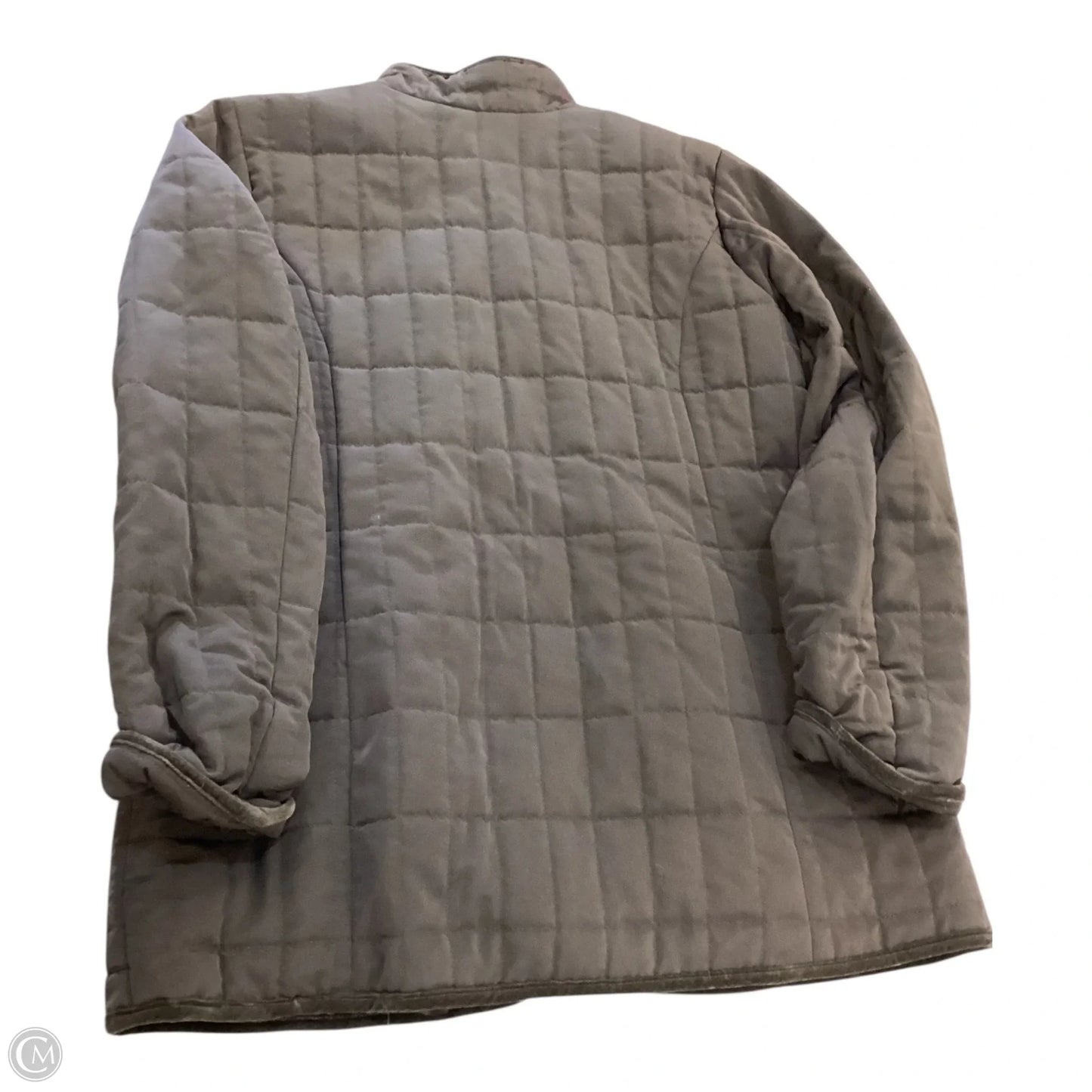 Jacket Puffer & Quilted By Avenue In Brown, Size: L