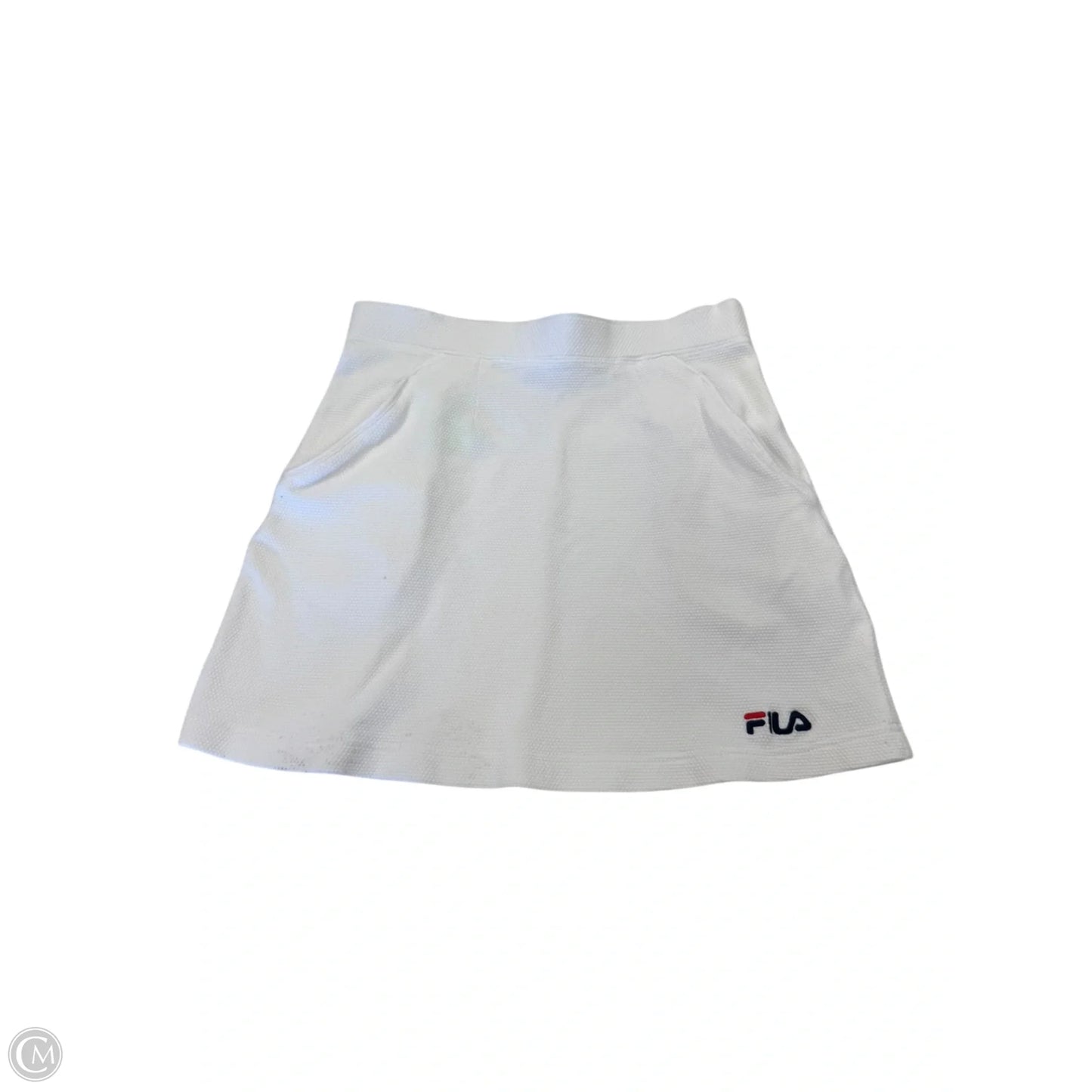 Athletic Skirt By Fila In White, Size: S
