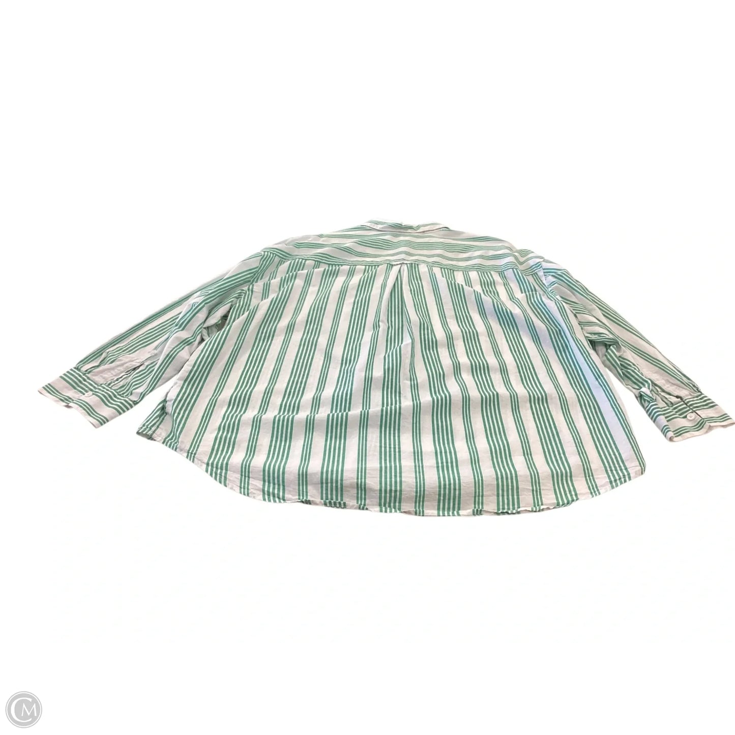 Top Long Sleeve By Old Navy In Striped Pattern, Size: L