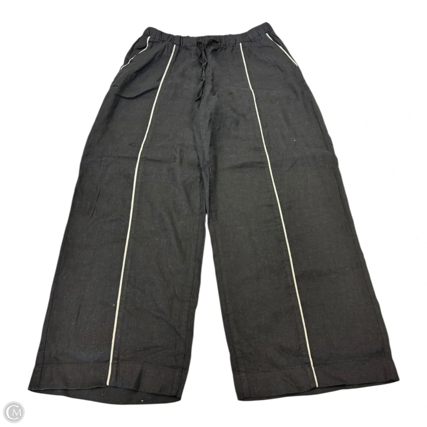 Pants Linen By Tahari In Blue, Size: Xl