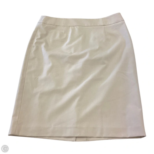 Skirt Mini & Short By Calvin Klein In Tan, Size: 10