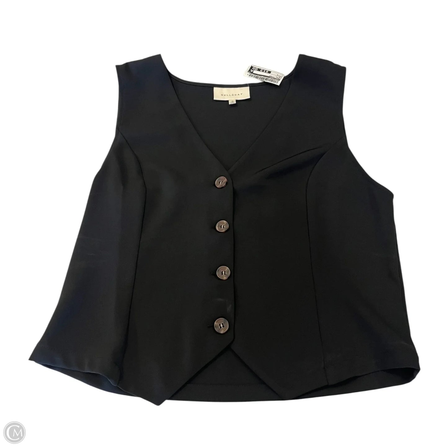 Vest Other By Melloday In Black, Size: S