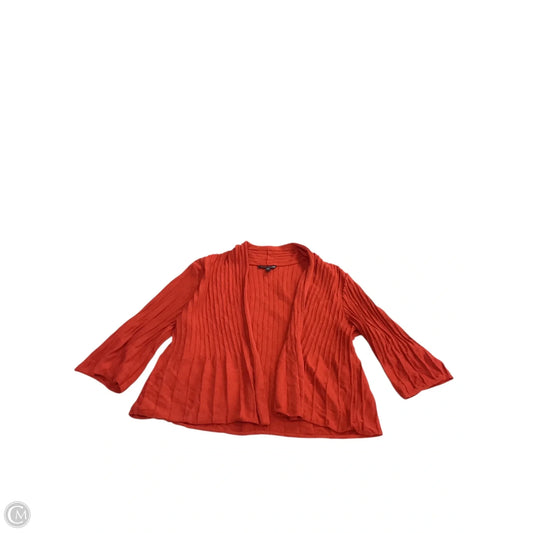 Cardigan By Eileen Fisher In Orange, Size: L