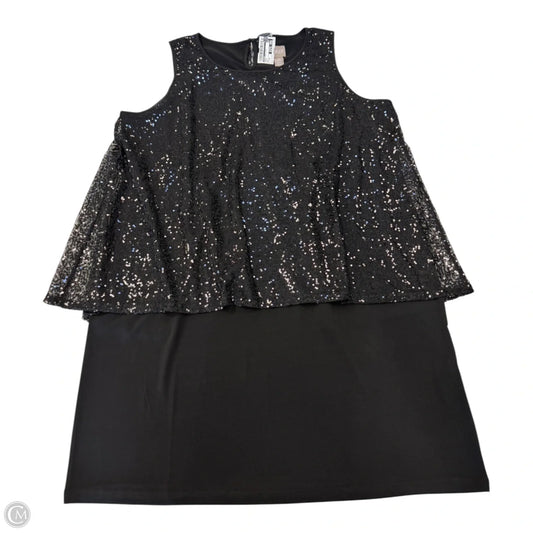 Dress Party Short By Chicos In Black, Size: Xl