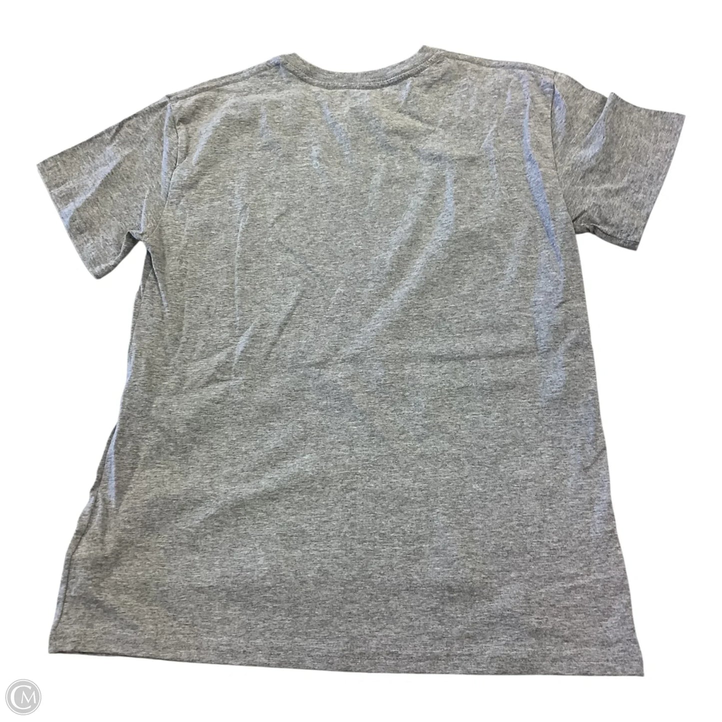 Top Short Sleeve Basic By Disney In Grey, Size: M