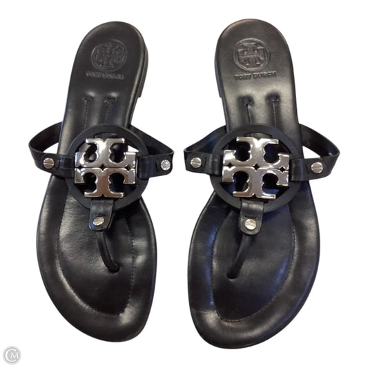 Sandals Designer By Tory Burch In Black, Size: 8