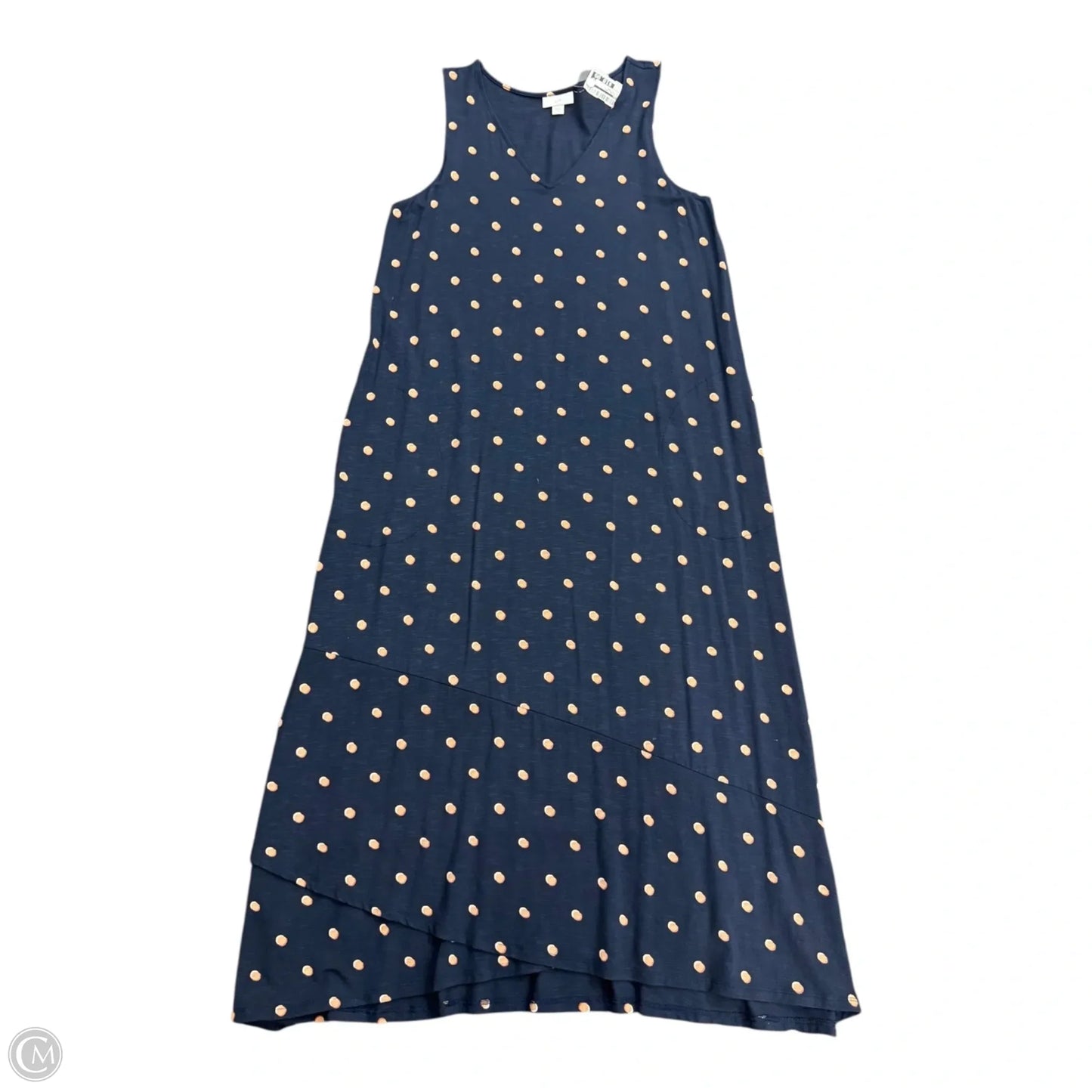 Dress Casual Maxi By J. Jill In Polkadot Pattern, Size: S