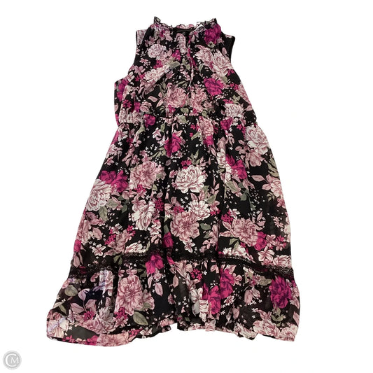 Dress Casual Short By Lane Bryant In Floral Print, Size: 18