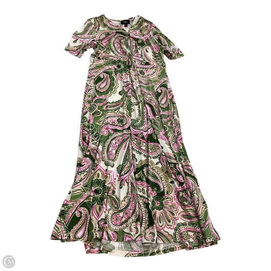 Dress Casual Maxi By Msk In Multi-colored, Size: L
