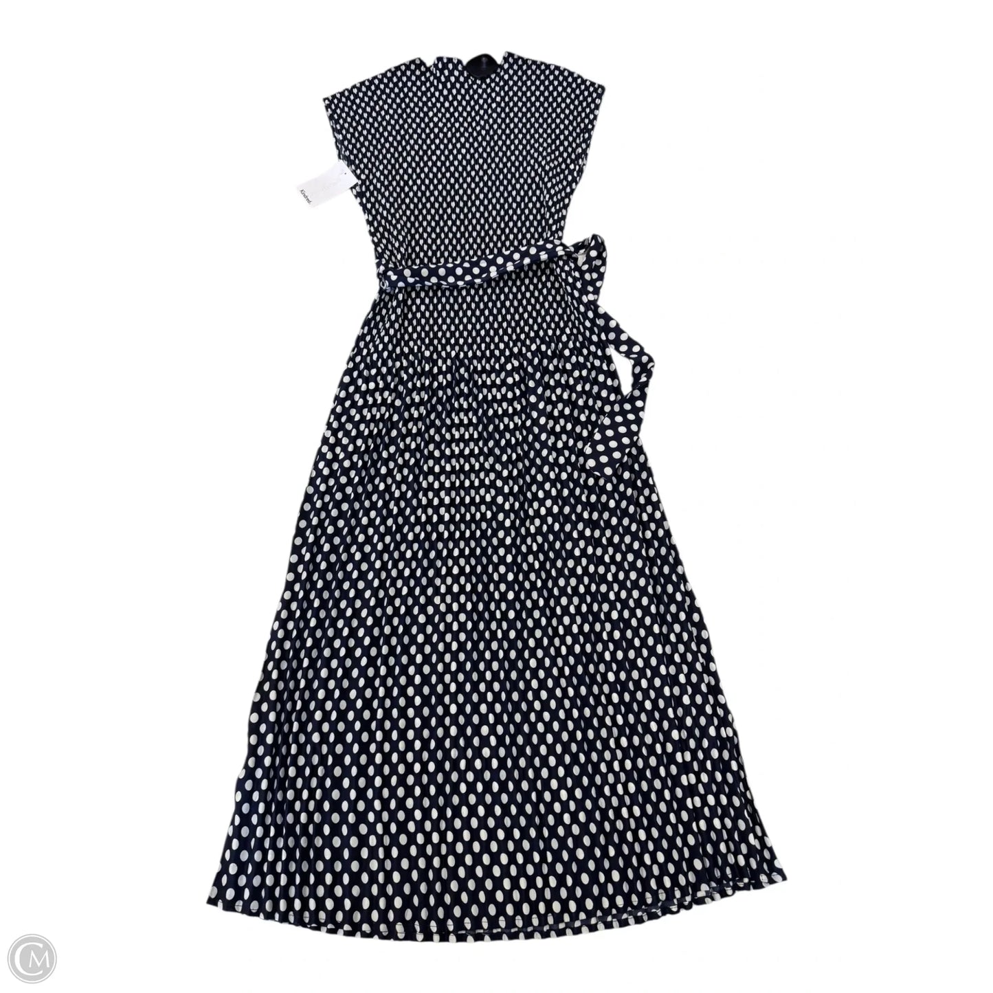 Dress Casual Midi By Clothes Mentor In Polkadot Pattern, Size: L