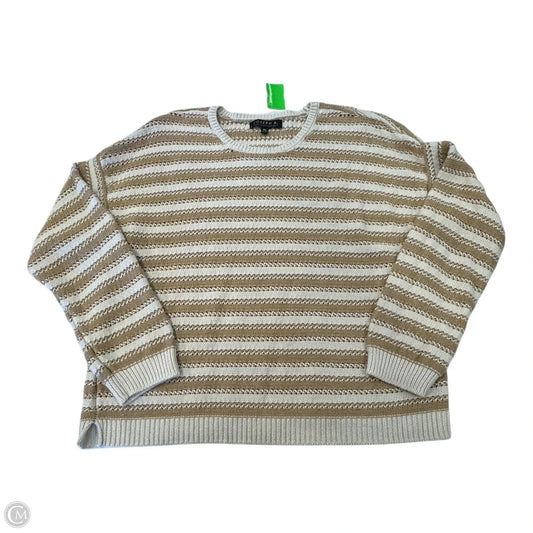 Sweater By Joseph A. In Tan, Size: Xl