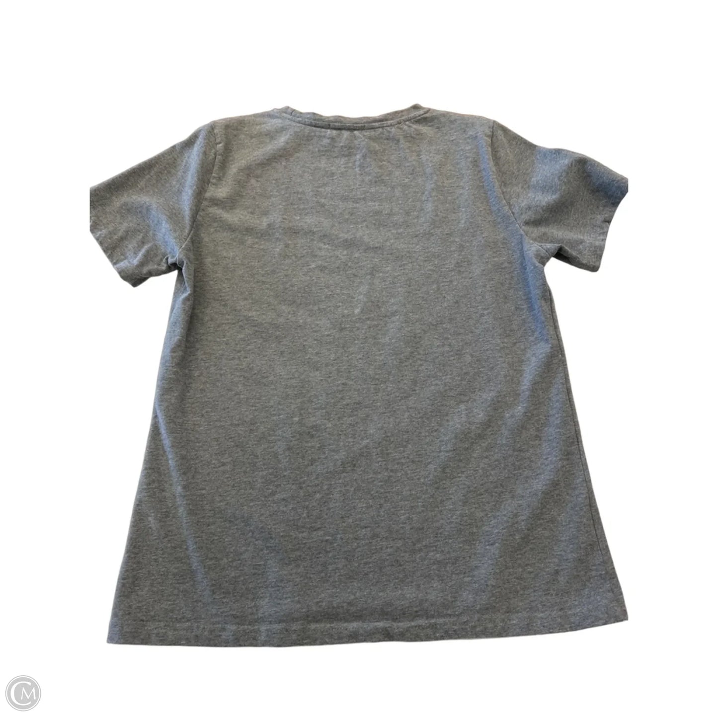 Top Short Sleeve By Clothes Mentor In Grey, Size: L