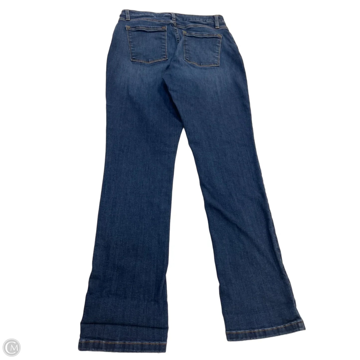 Jeans Straight By L.l. Bean In Blue Denim, Size: 8