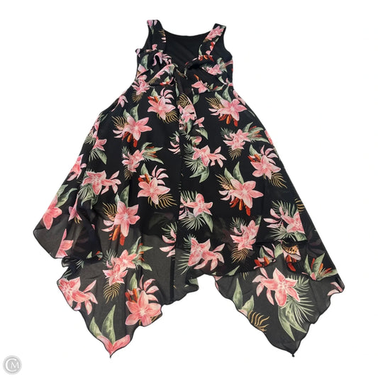 Dress Casual Midi By Clothes Mentor In Floral Print, Size: 6