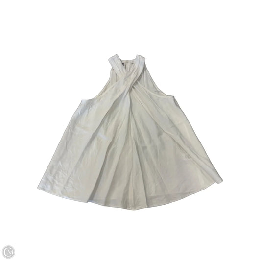 Top Sleeveless By Alc In White, Size: 4