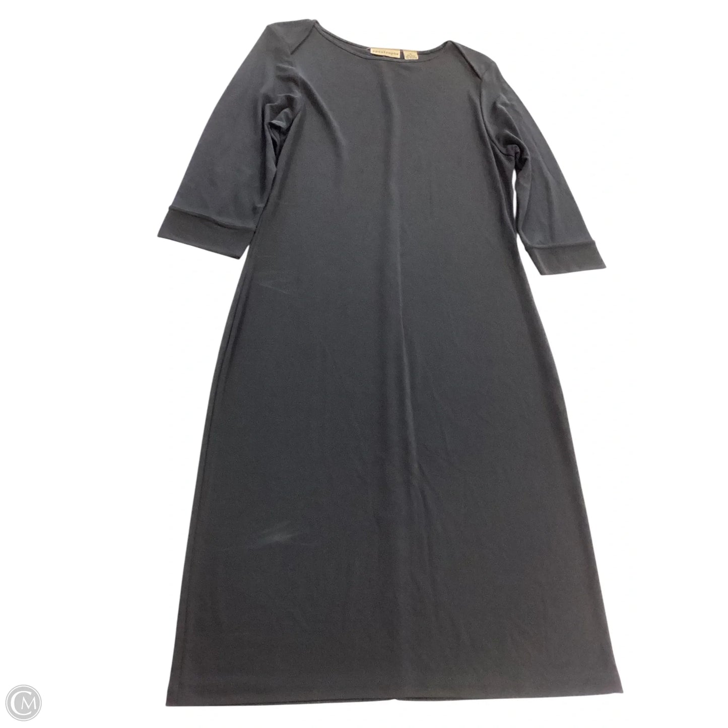 Dress Casual Midi By Apostrophe In Black, Size: M